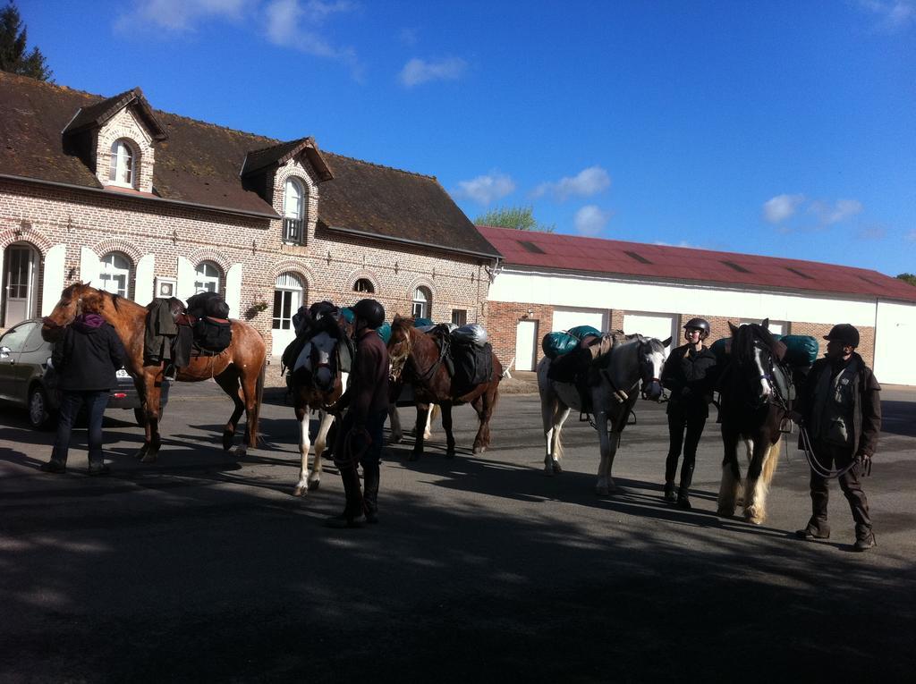 Chambres d'Hôtes la Riviérette Caours Extérieur photo
